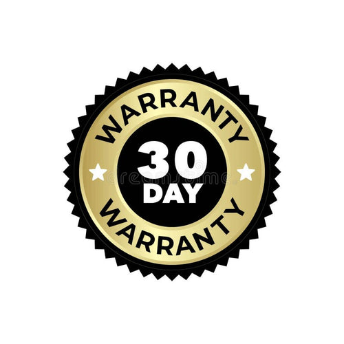 30 Day Warranty