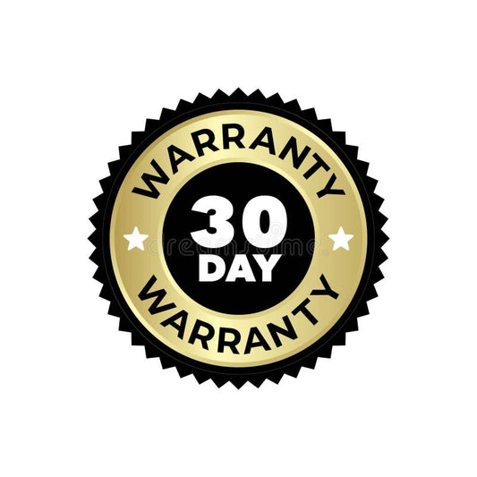 30 Day Warranty